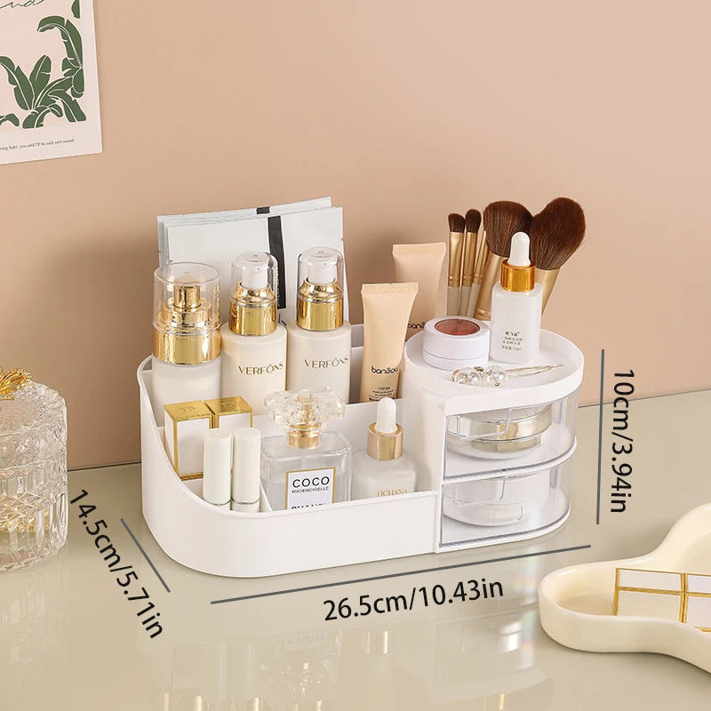 Station de Rangement Maquillage - Élégance et Modulaire