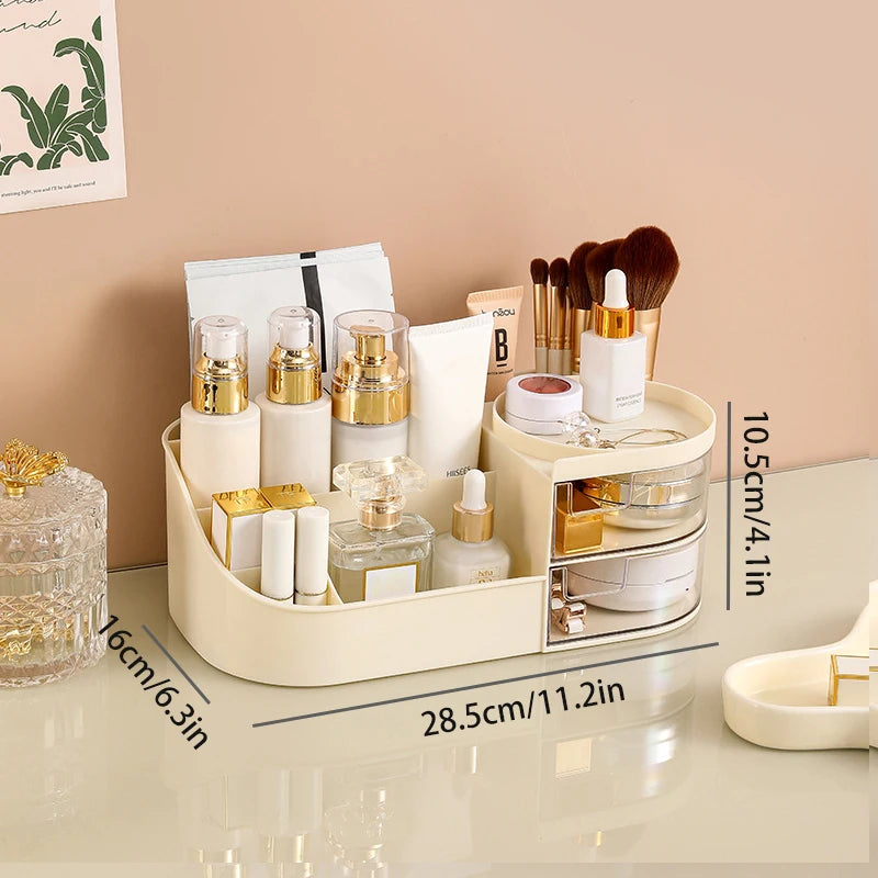 Station de Rangement Maquillage - Élégance et Modulaire