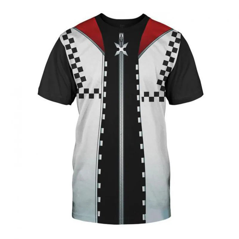 Hoodie - Anime Kingdom - Design 3D, coupe zippée, style streetwear haut de gamme