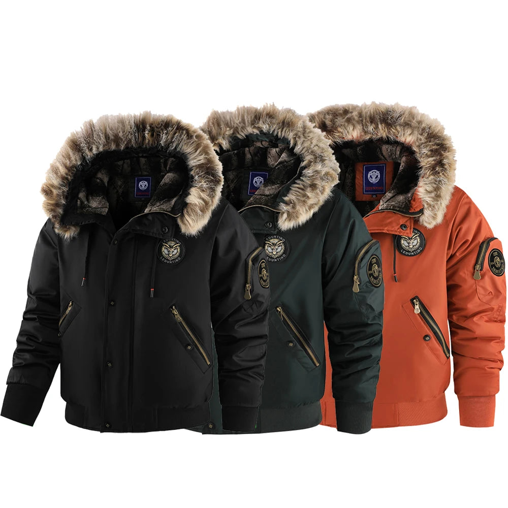 Manteau Hiver - City-Tech - Style épuré, poches fonctionnelles et fermetures éclair au manches