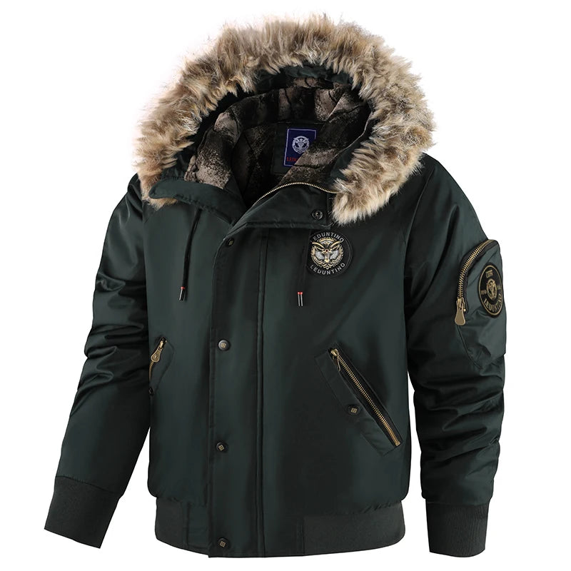 Manteau Hiver - City-Tech - Style épuré, poches fonctionnelles et fermetures éclair au manches