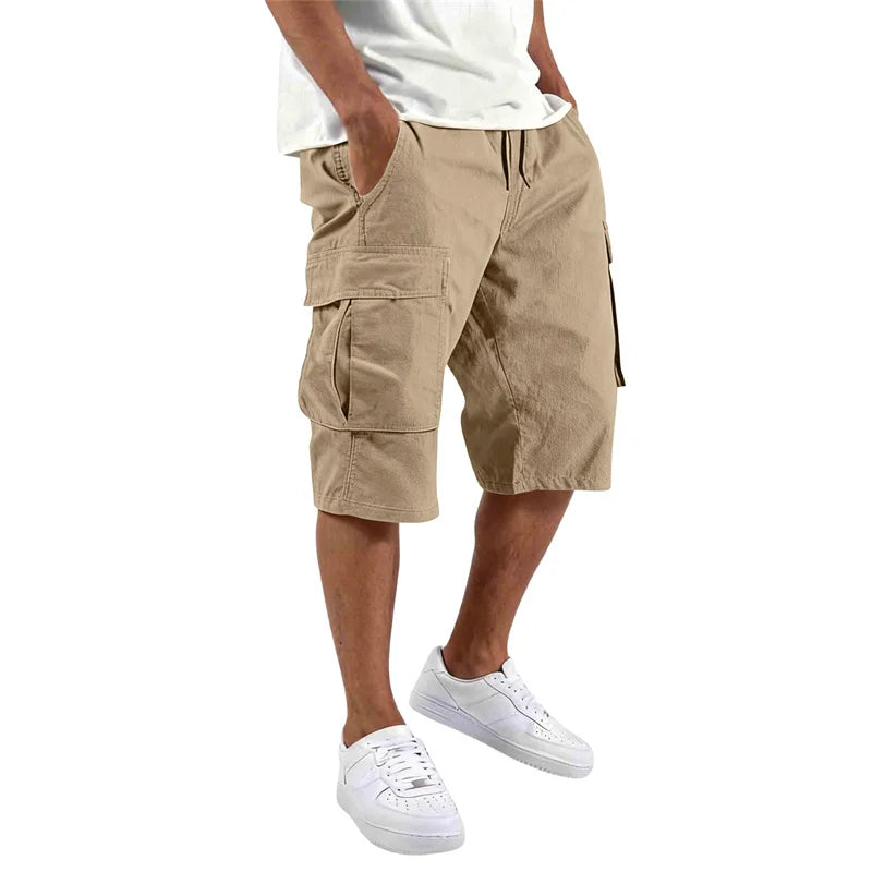 Short Cargo - Utility-Multi-poches, taille élastique et confort estival