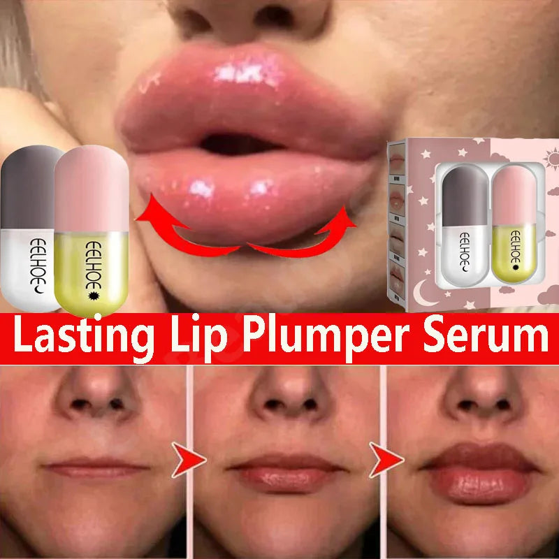 Sérum repulpant pour les lèvres, Volume Éclat, Effet lissant immédiat