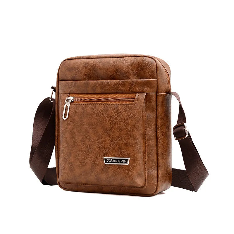 Sac Messager Urbain en Cuir Premium - Style Élégant et Pratique