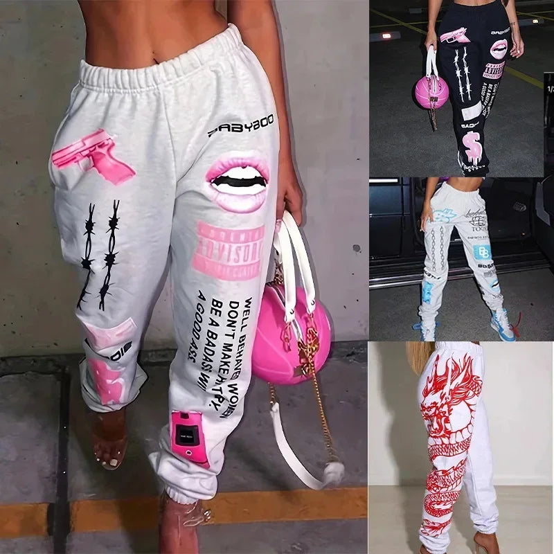 Pantalon Harem - Boho-Chic - Taille élastique et coupe décontractée
