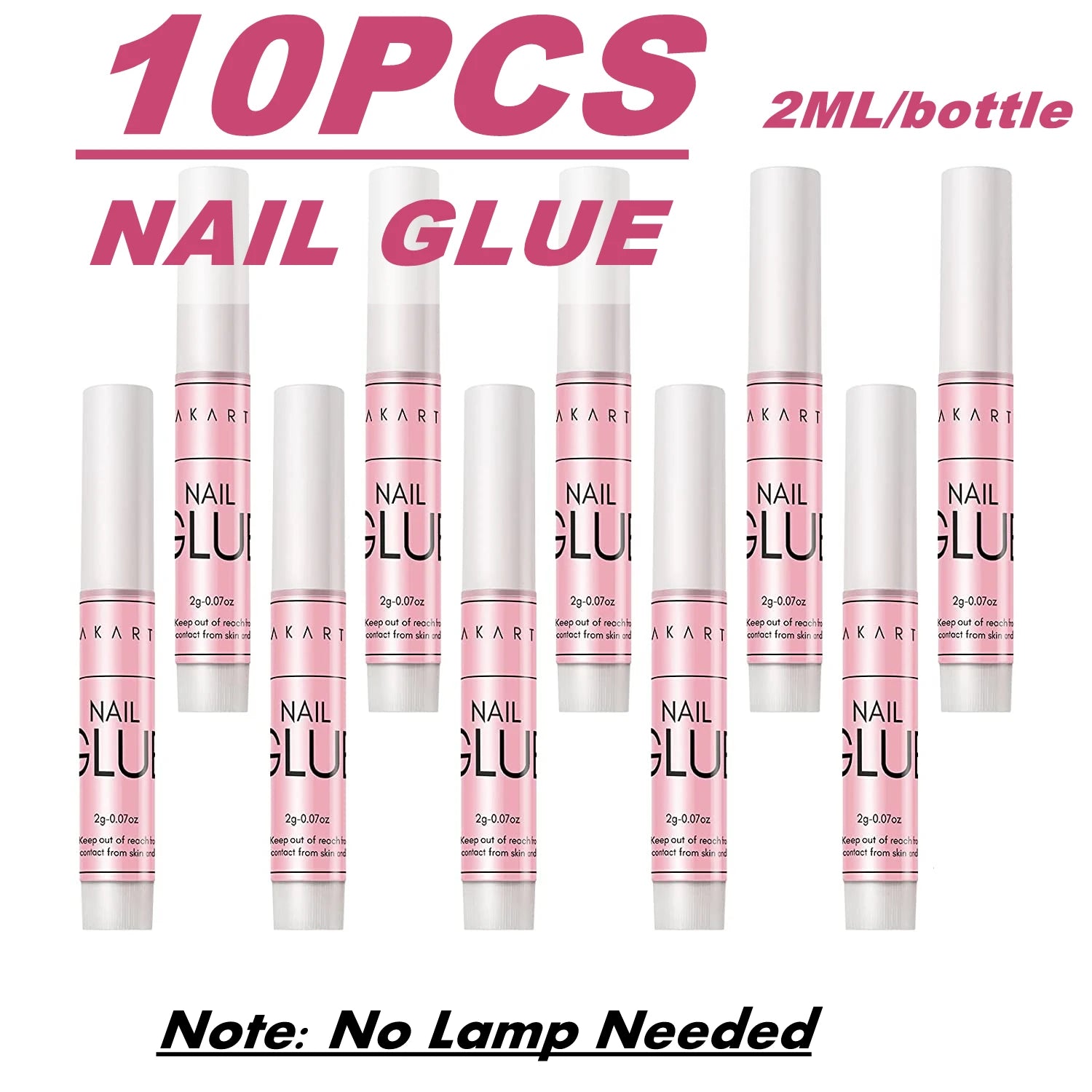 Makartt Super Strong Nail Glue and Glue Remover ,Quick Glue Debonder | Easy Removal with a Dropper Applicator For Press On Nails