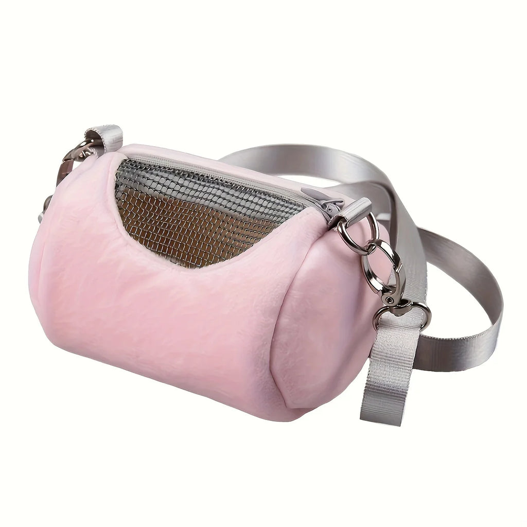 Sac de transport cylindrique pour petits animaux - Aéré et léger