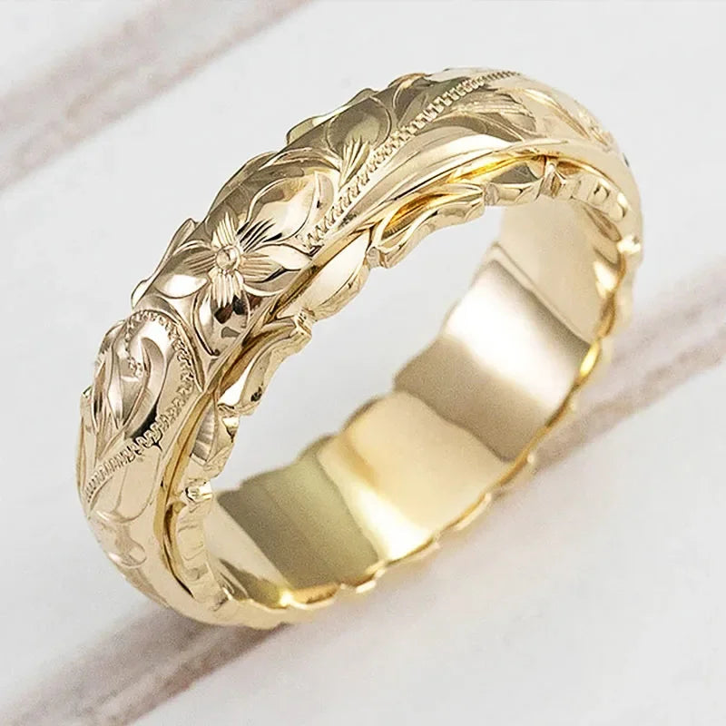 Anillos Fashion Craved Design Women Engagement Rings Delicate Birthday Gift Proposal Ring For Lover Trendy Jewelry Tentacles