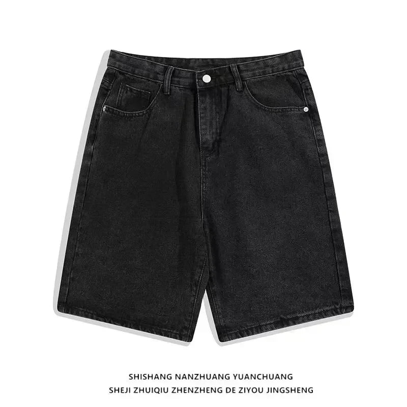 2025 Summer Y2K Skull Pattern Antarctic Vintage Harajuku  Antarctic Shorts Men Women Hip Hop Punk Loose High Waist Sports Shorts