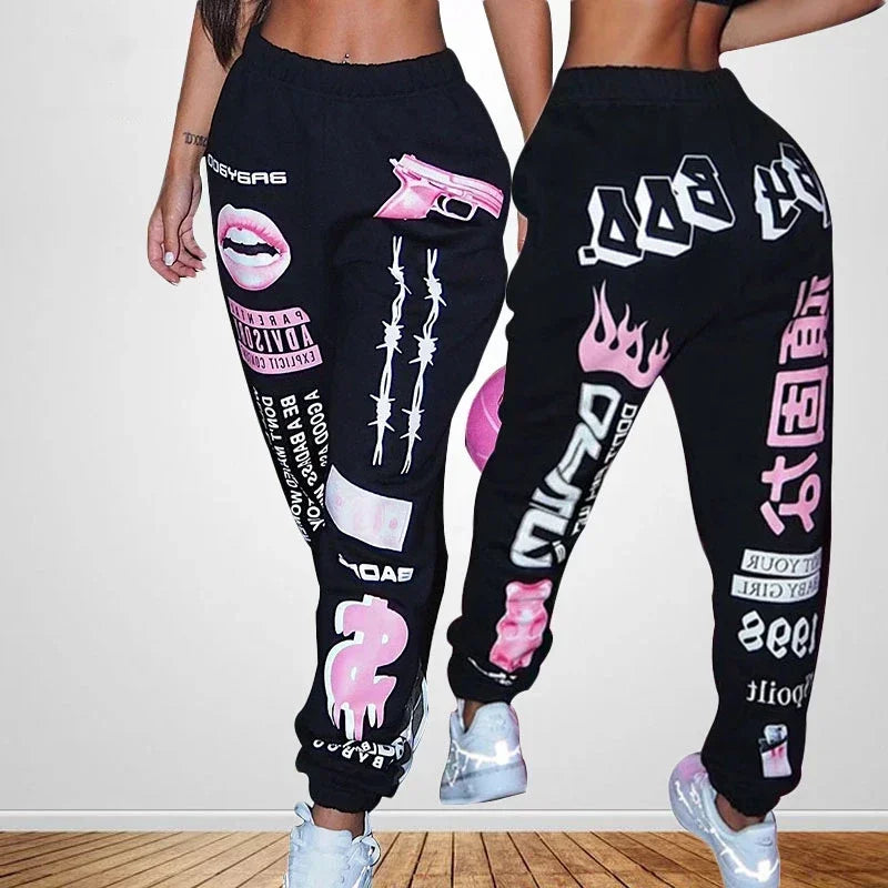 Pantalon Harem - Boho-Chic - Taille élastique et coupe décontractée