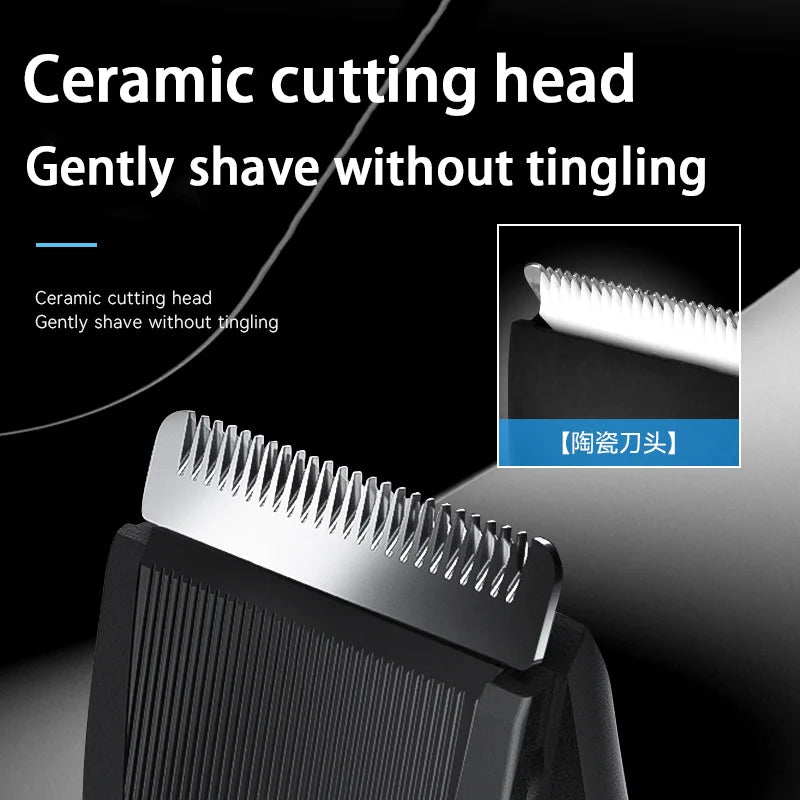 Kemei Groin Body Trimmer For Men And Women Shaver Electric Facial Beard Bikini Hair Trimmer Washable Pubic Ball Hair Remover