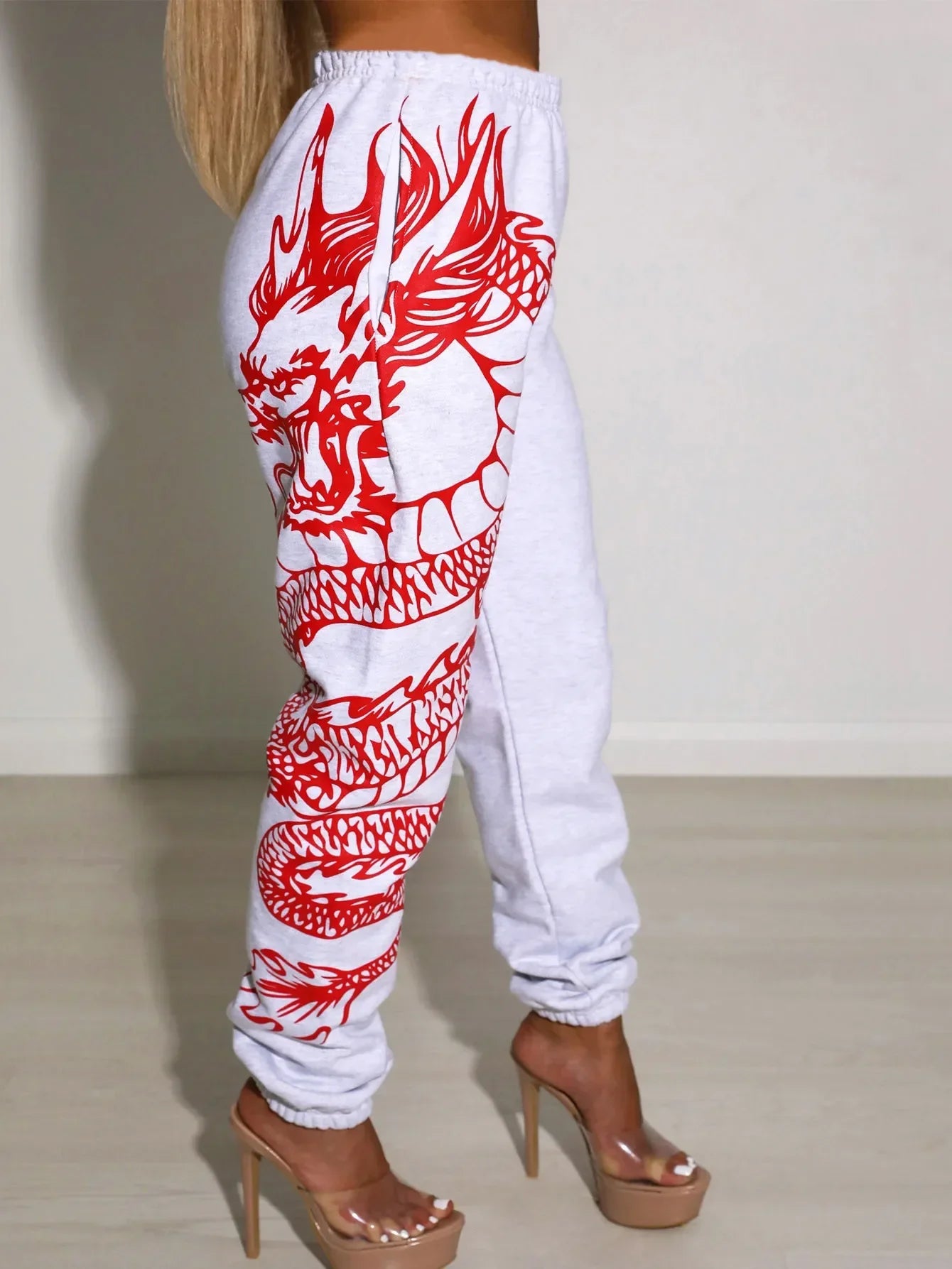 Pantalon Harem - Boho-Chic - Taille élastique et coupe décontractée