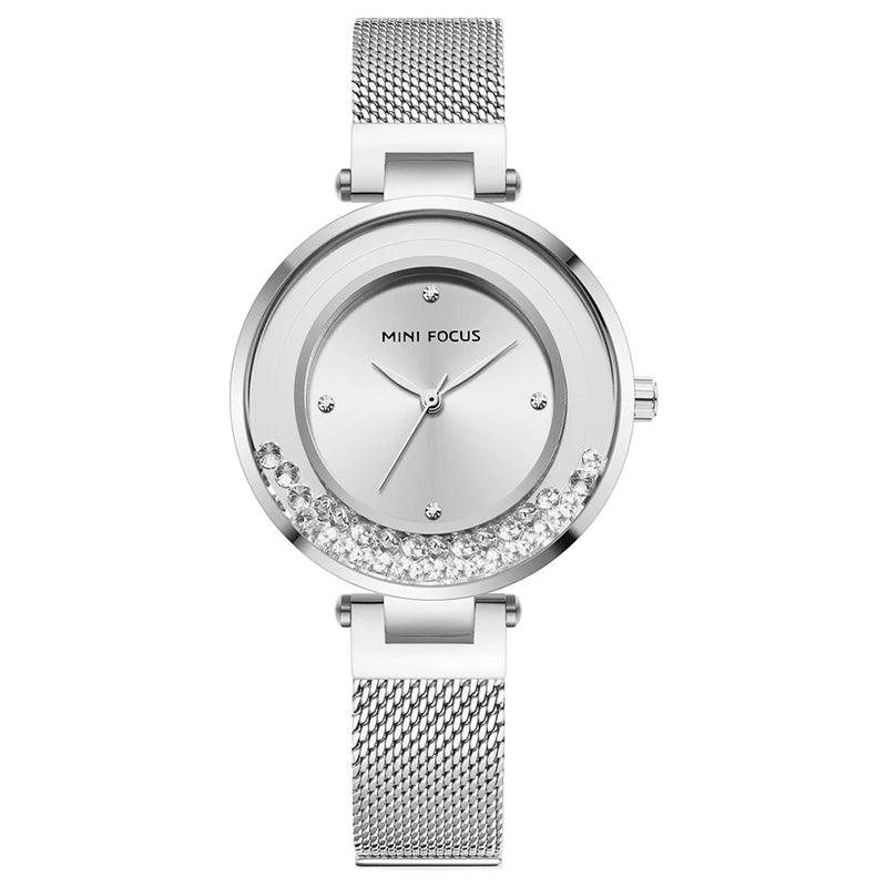 Montre femme tendance Mini focus, Cadran créatif et design étanche