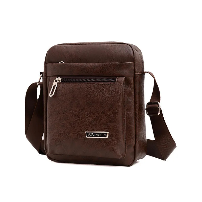 Sac Messager Urbain en Cuir Premium - Style Élégant et Pratique