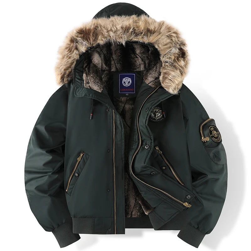 Manteau Hiver - City-Tech - Style épuré, poches fonctionnelles et fermetures éclair au manches