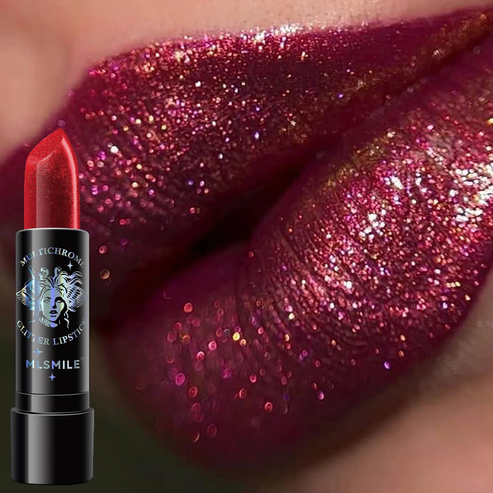 Ensemble de 6 Rouge à Lèvre - Diamond Glitter - Finis Métalliques et Perlés