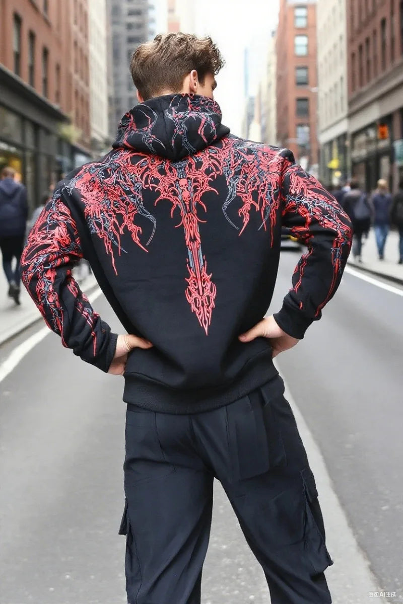 Sweatshirt - Odi's Classic - Broderie ours, style urbain et confortable