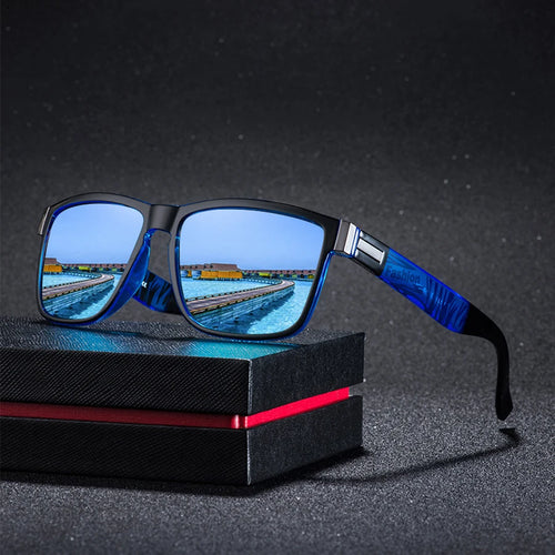 3PCS Fashion Classic Square UV400 Sunglasses Men Women Driving Fishing Colorful Trendy Lightweight Outdoor Goggles