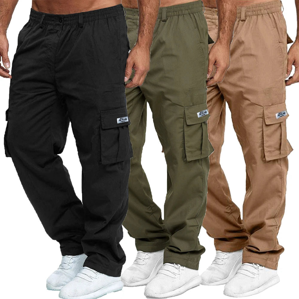 Pantalon Cargo - Work et Outdoor - Multi-poche, coupe droite et tissu durable