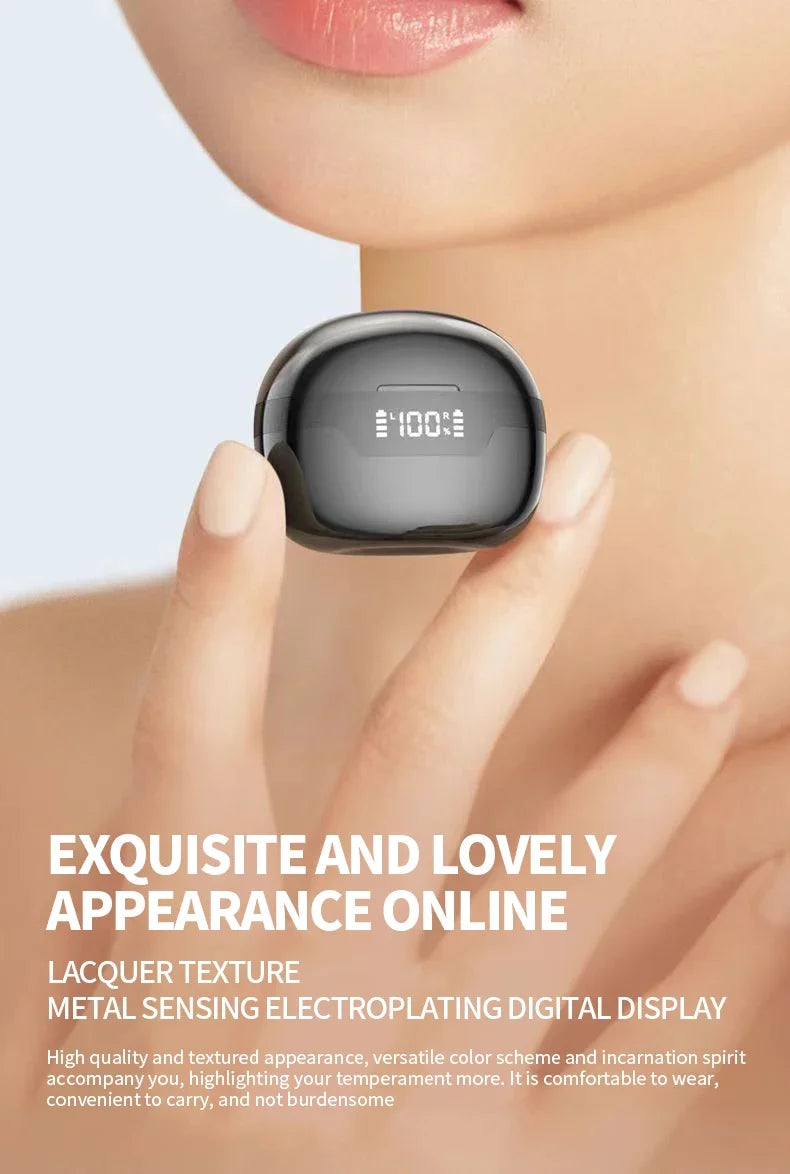 J97 TWS Bluetooth Earphone True Wireless Earbuds In-Ear Headphones Touch Control Waterproof Sports Headest With Mic For Phone