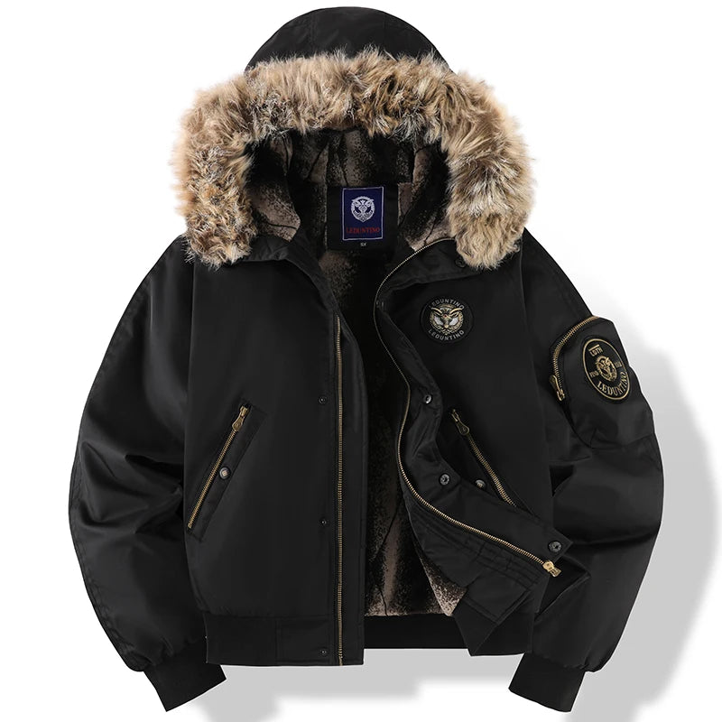Manteau Hiver - City-Tech - Style épuré, poches fonctionnelles et fermetures éclair au manches