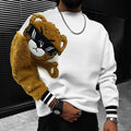 Sweatshirt - Odi's Classic - Broderie ours, style urbain et confortable