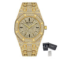 Montre de luxe - Diamant Signature - acier inoxydable et quartz