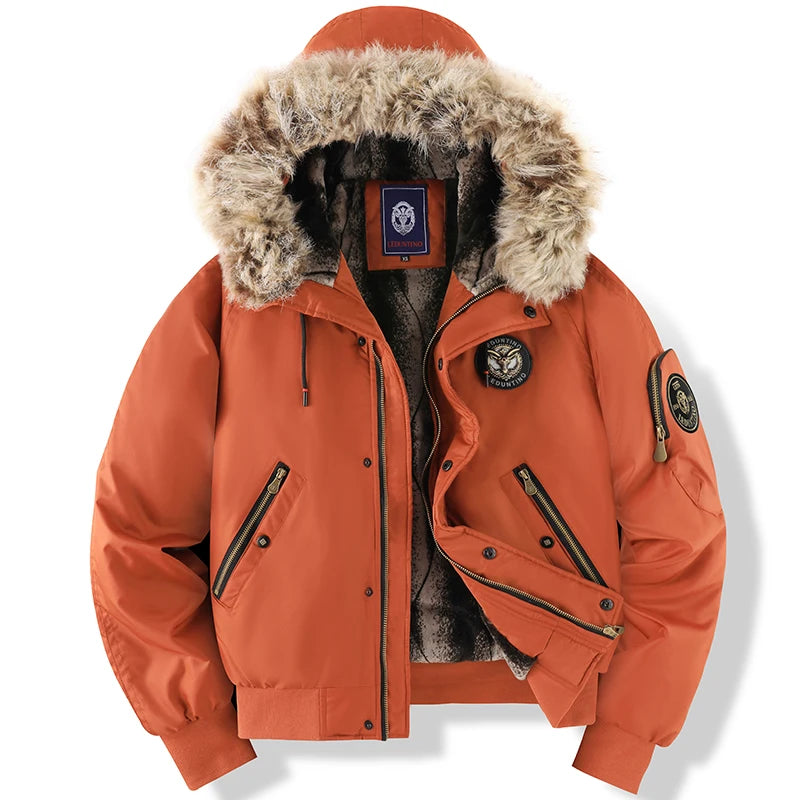 Manteau Hiver - City-Tech - Style épuré, poches fonctionnelles et fermetures éclair au manches