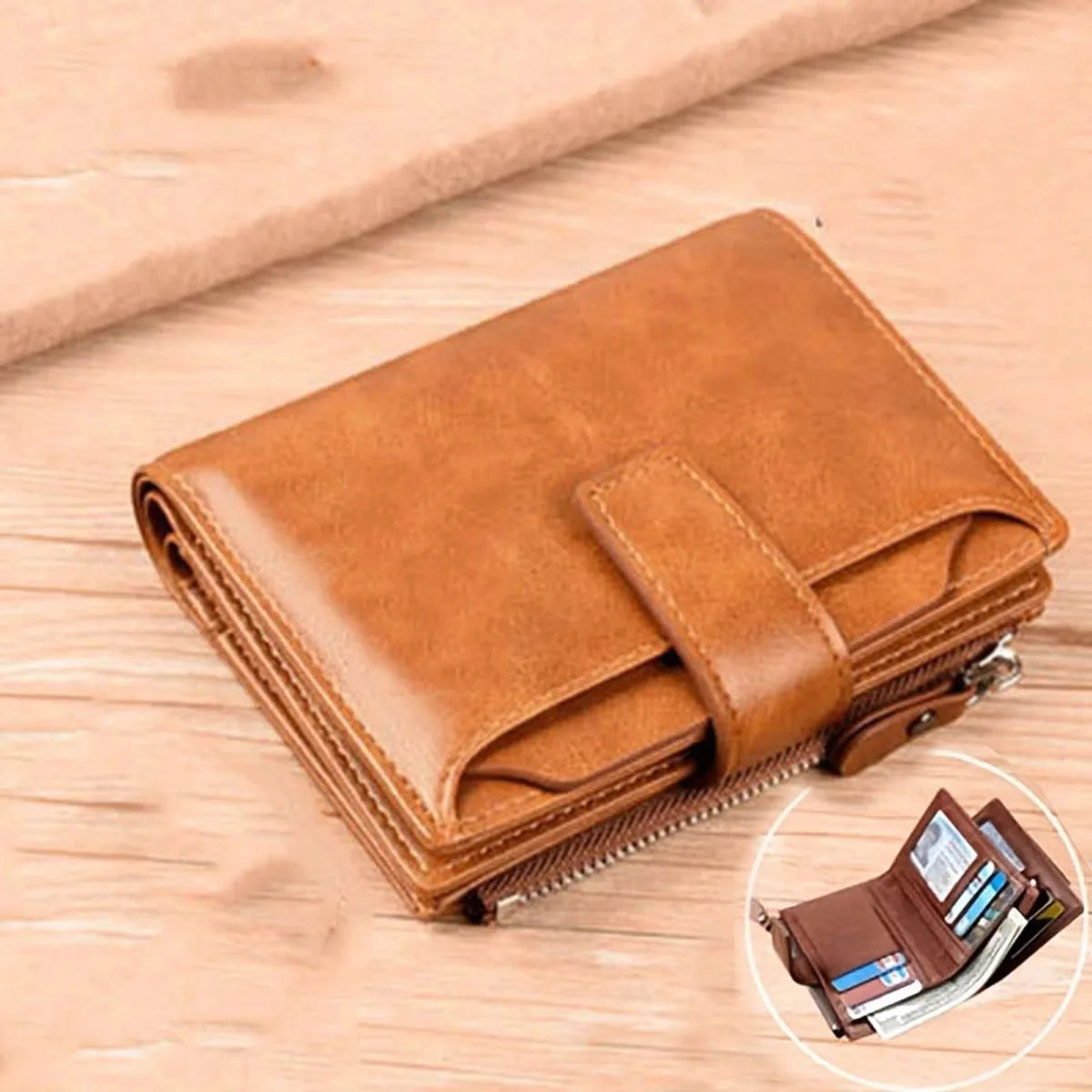 Portefeuille Intelligent RFID - Anti-Vol et Porte -Cartes Buisness Premium