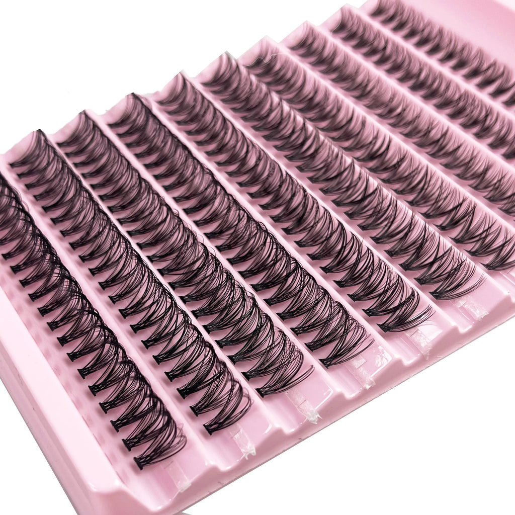 Extensions de Cils individuelles - Effet Naturel Style Salon à la Maison