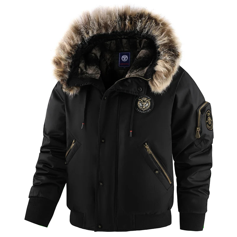 Manteau Hiver - City-Tech - Style épuré, poches fonctionnelles et fermetures éclair au manches