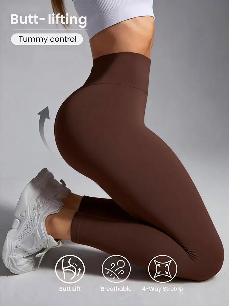 Leggings Performance Taille Haute - Parfait pour le Yoga, la course et le Quotidien