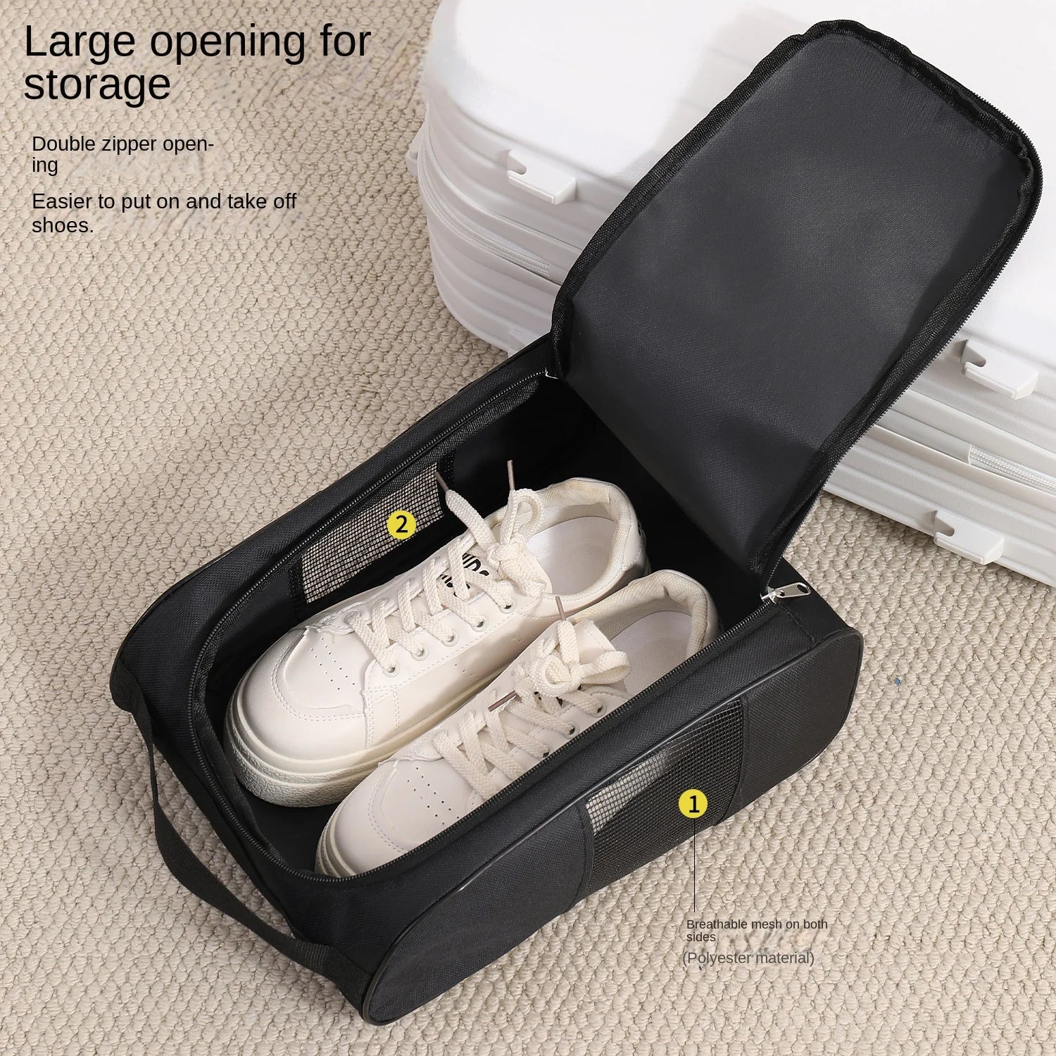 Sac à chaussures de sport - Oxford robuste et Imperméable