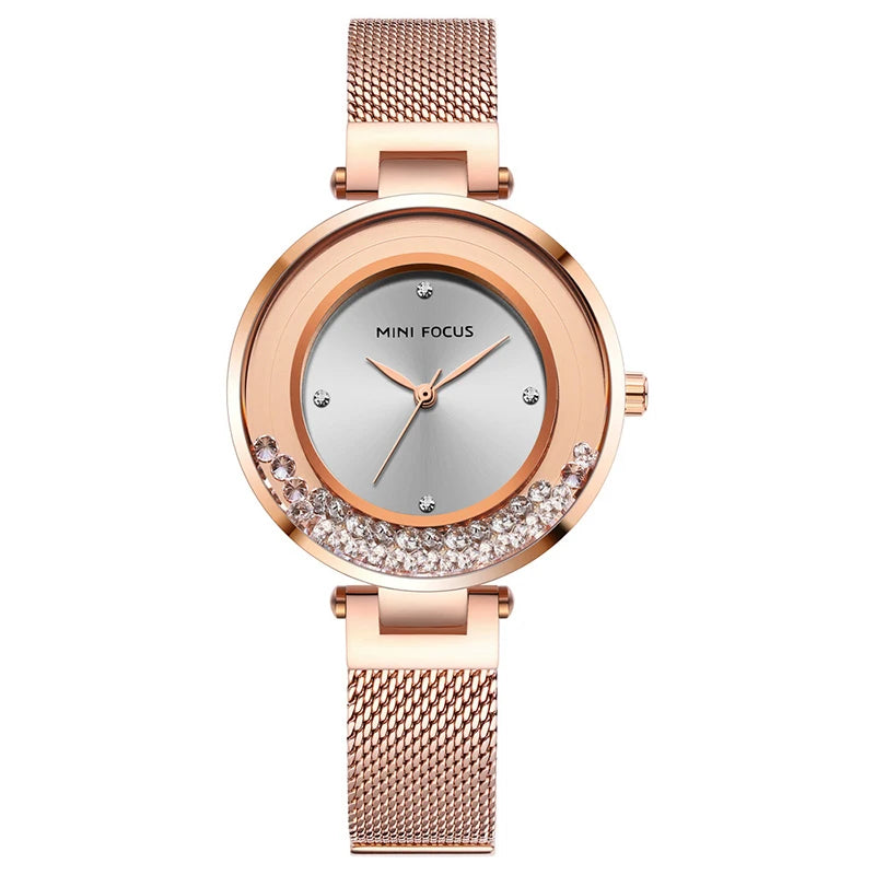 Montre femme tendance Mini focus, Cadran créatif et design étanche