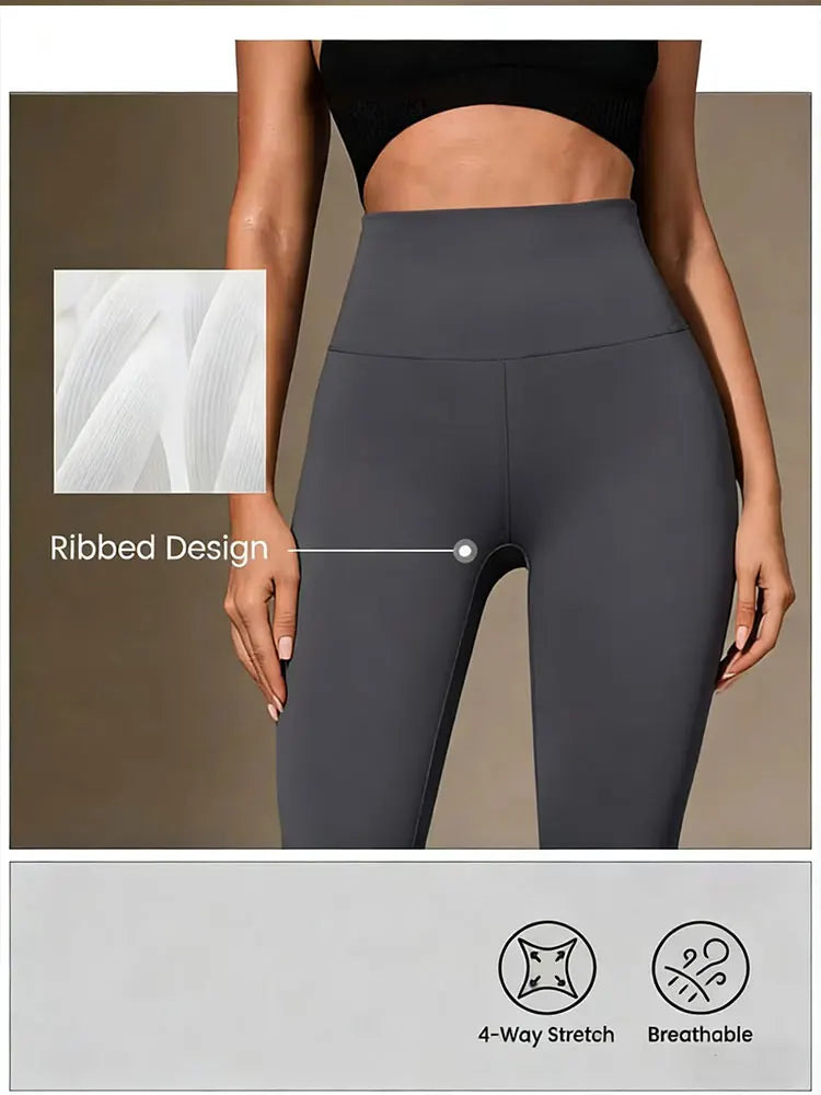 Leggings Performance Taille Haute - Parfait pour le Yoga, la course et le Quotidien