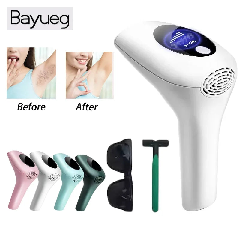 900000 Flashes Laser Epilator Instrume Permanent IPL Hair Removal Home Use Devices Ice Cool Painless Intense Pulsed Light