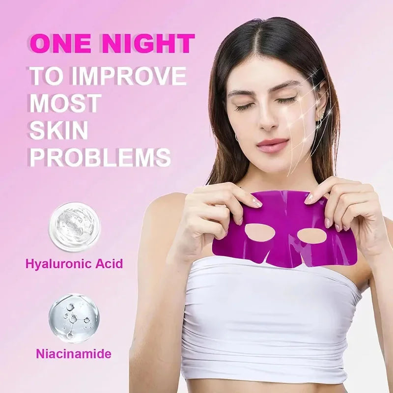 le Moisturizing Face Daily Mask With Niacinamide Hyaluronicacid Korean Cosmet