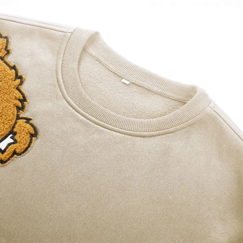 Sweatshirt - Odi's Classic - Broderie ours, style urbain et confortable