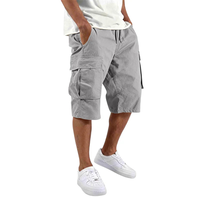Short Cargo - Utility-Multi-poches, taille élastique et confort estival