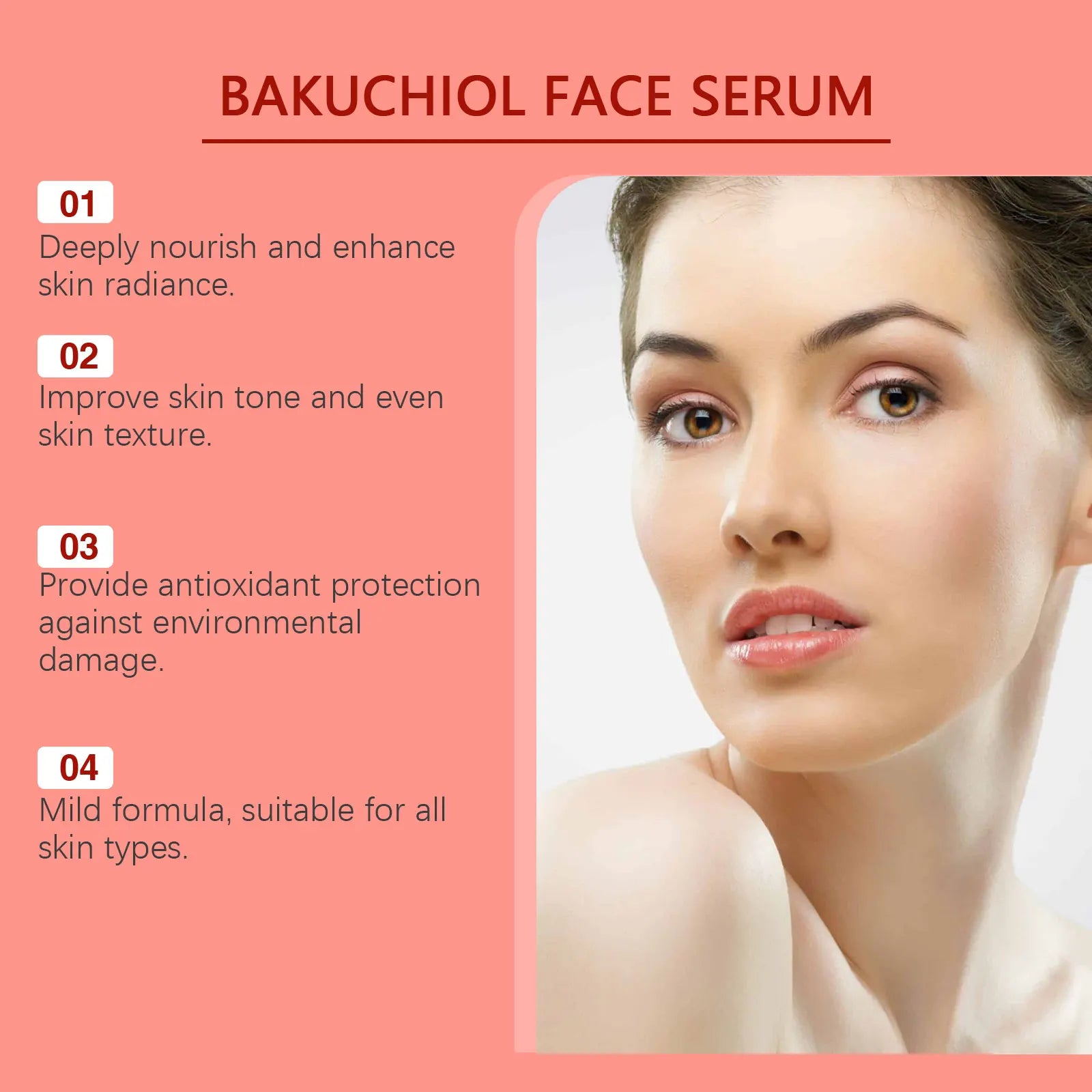 Sérum Éclat et jeunesse au Bakuchiol - Anti-Âge et Raffermissant