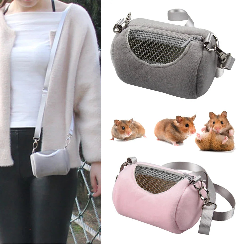 Sac de transport cylindrique pour petits animaux - Aéré et léger