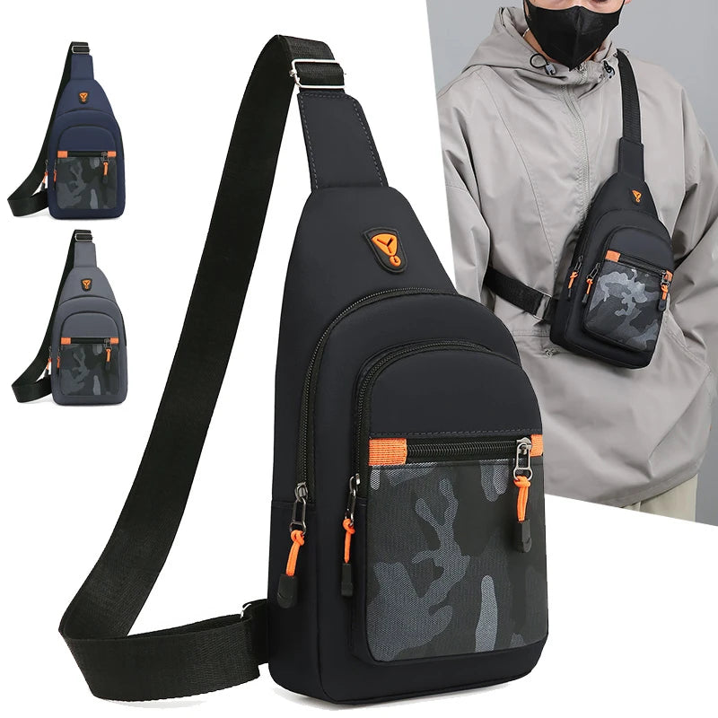 Sac de Poitrine Sport - Tech-Style - Bandoulière Anti-Vol et Haute Capacité