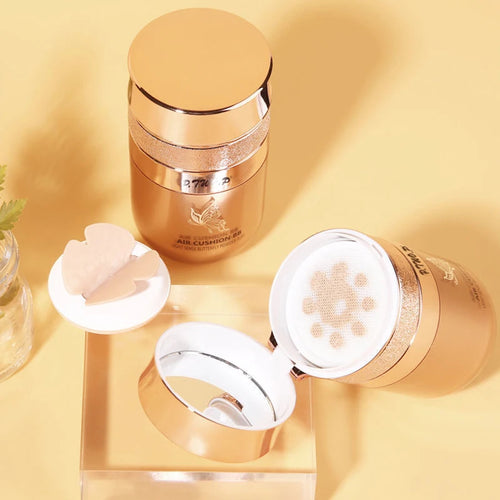Air Cushion BB Cream Moisturizing Foundation Concealer Whitening Oil-control Waterproof Butterfly Powder Puff Makeup Cosmetics