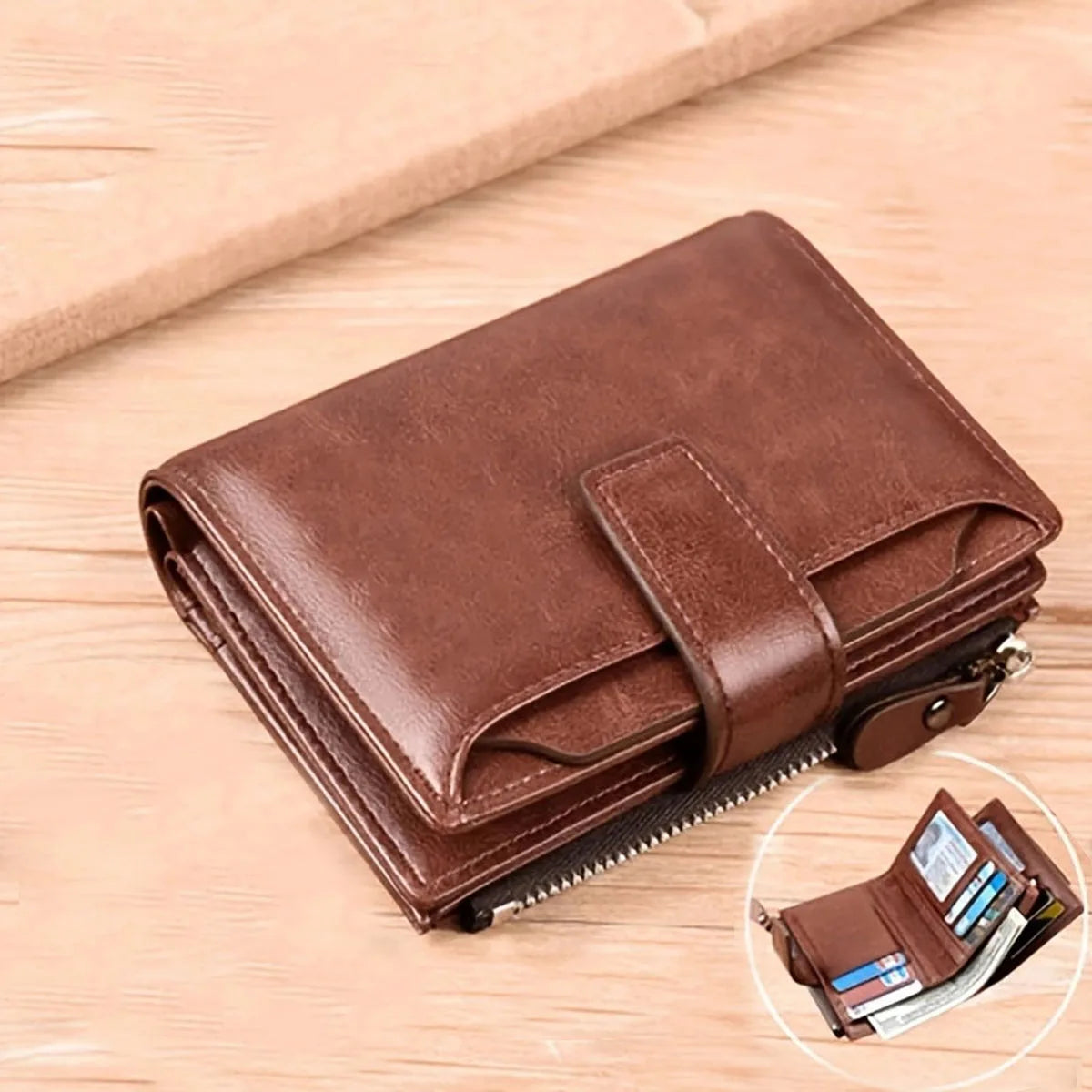 Portefeuille Intelligent RFID - Anti-Vol et Porte -Cartes Buisness Premium