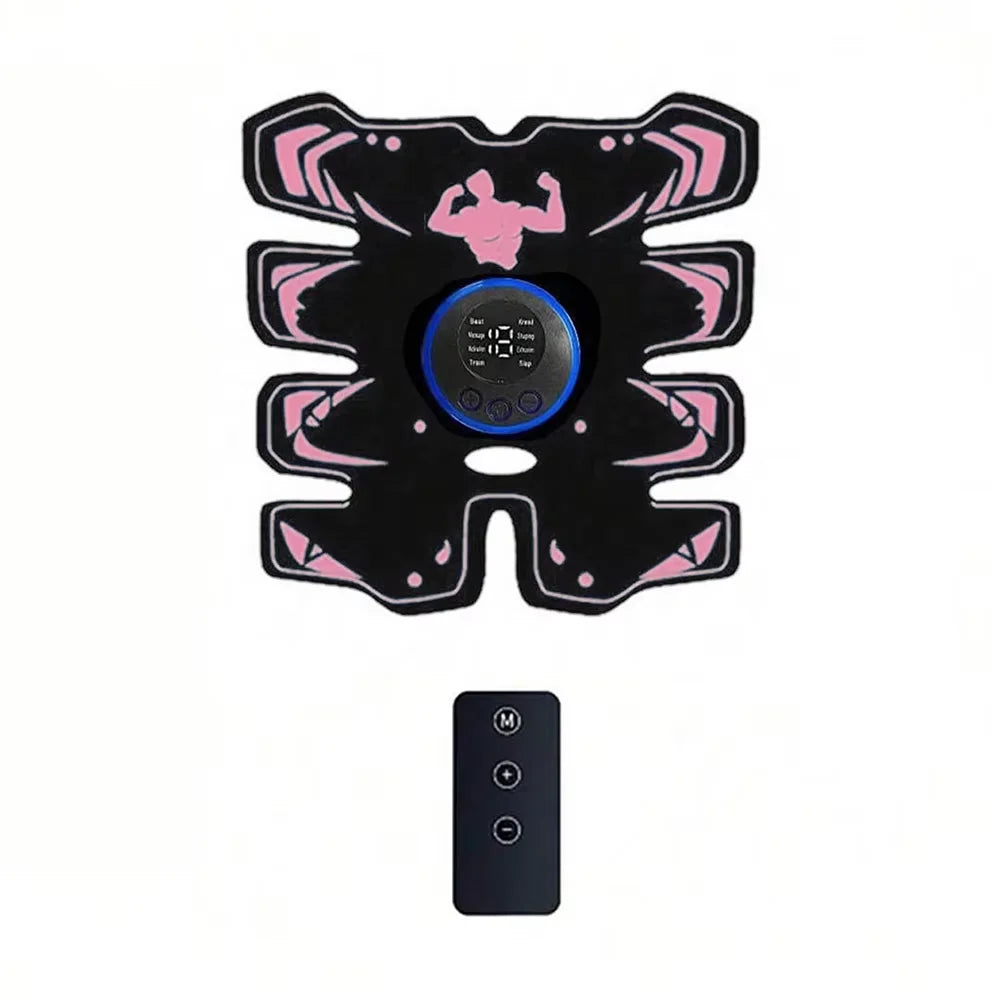 USB Rechargeable Abdominal Muscle Trainer Portable Abdominal Muscle Massager Electronic Training Belt Fitness Equipment