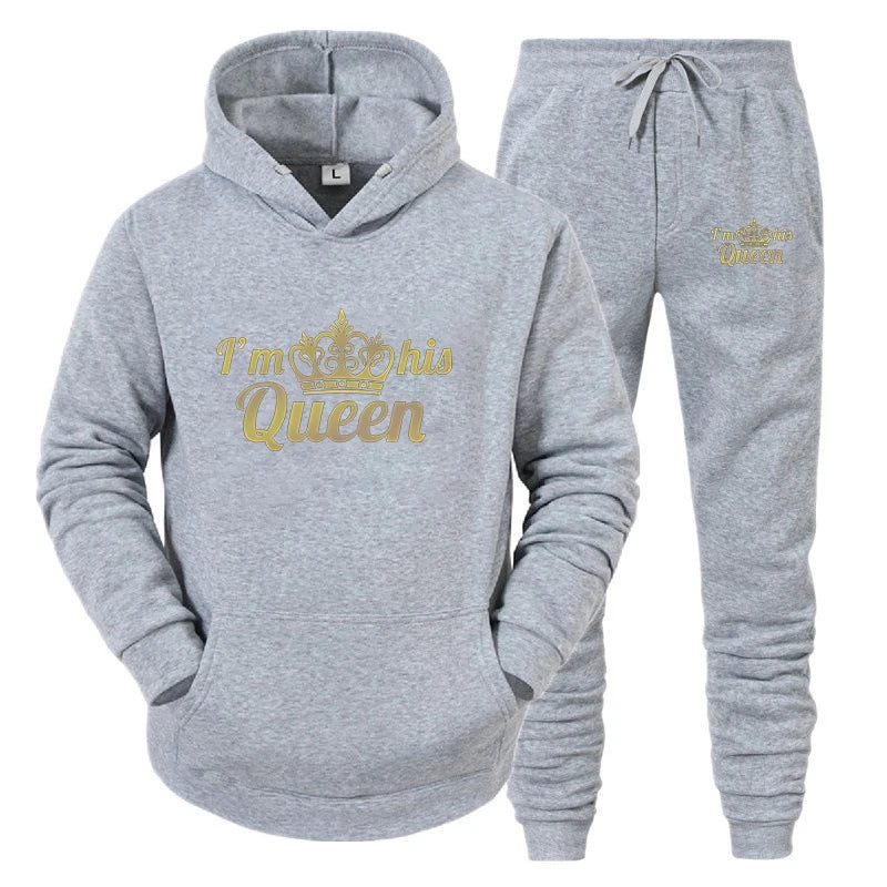 Hoodie - King et Queen - Duo confortable, imprimé durable, parfait pour les couples