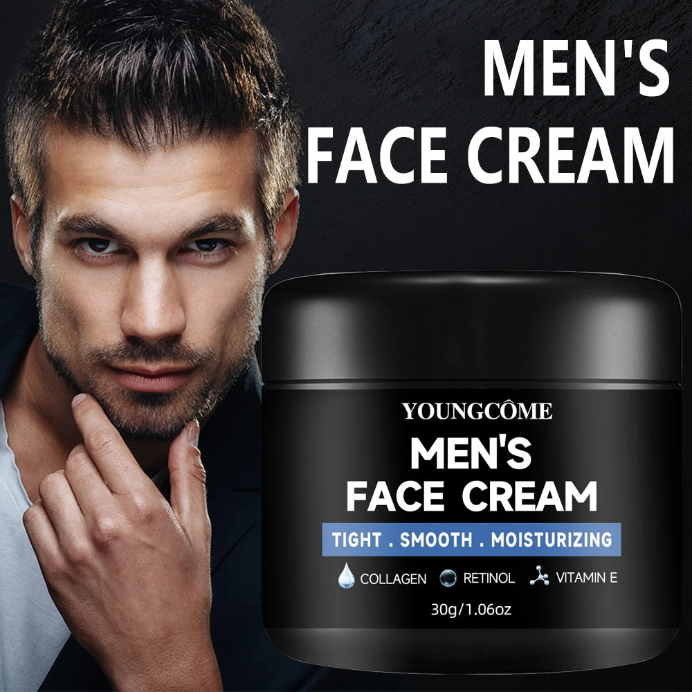 Routine Expert Homme - Sérum et crème hydratante au Rétinol et Collagène