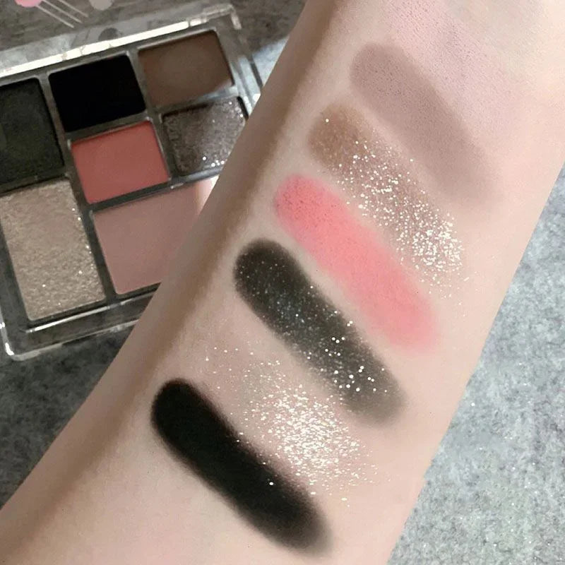 Palette d'Ombres à Paupière Pro 9 Couleurs - Fini Mat et Scintillant