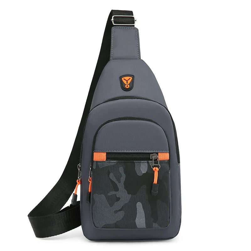 Sac de Poitrine Sport - Tech-Style - Bandoulière Anti-Vol et Haute Capacité