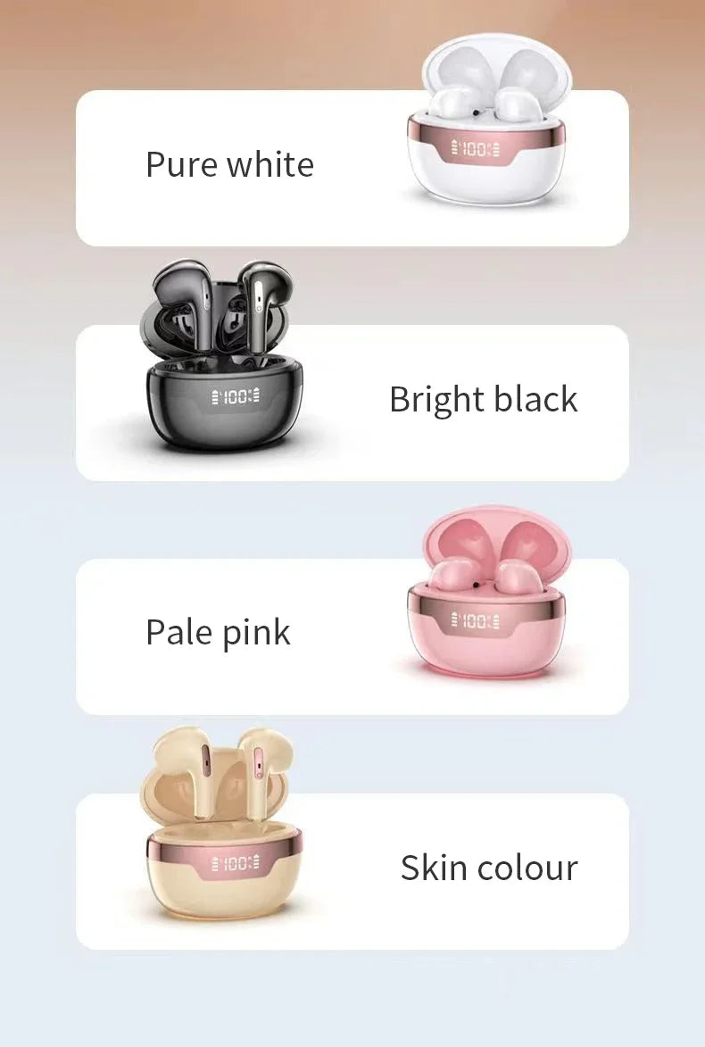 J97 TWS Bluetooth Earphone True Wireless Earbuds In-Ear Headphones Touch Control Waterproof Sports Headest With Mic For Phone